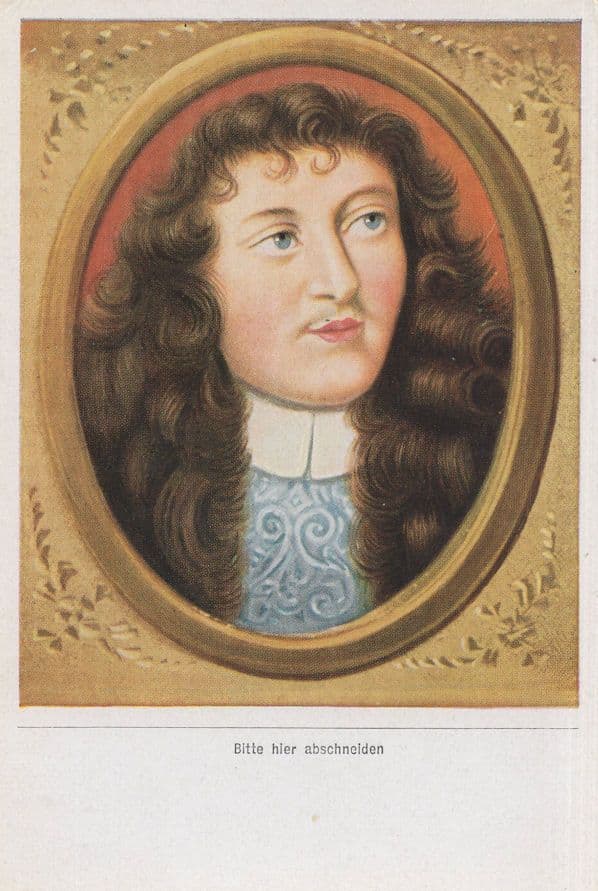 Nicolas Fouquet French Financial Superintendent Painting Cigarette Card