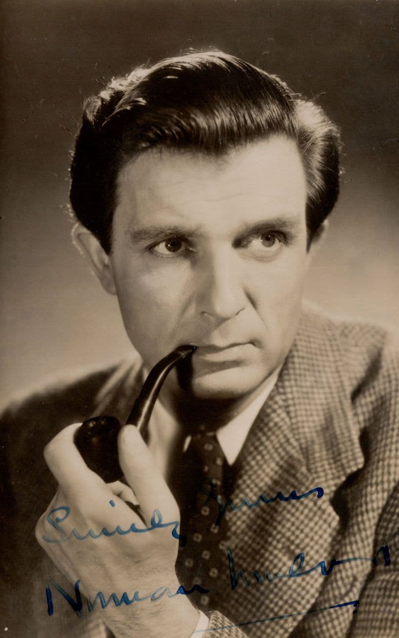 Norman Wooland Ivanhoe Hamlet Guns Of Navarone Hand Signed Photo