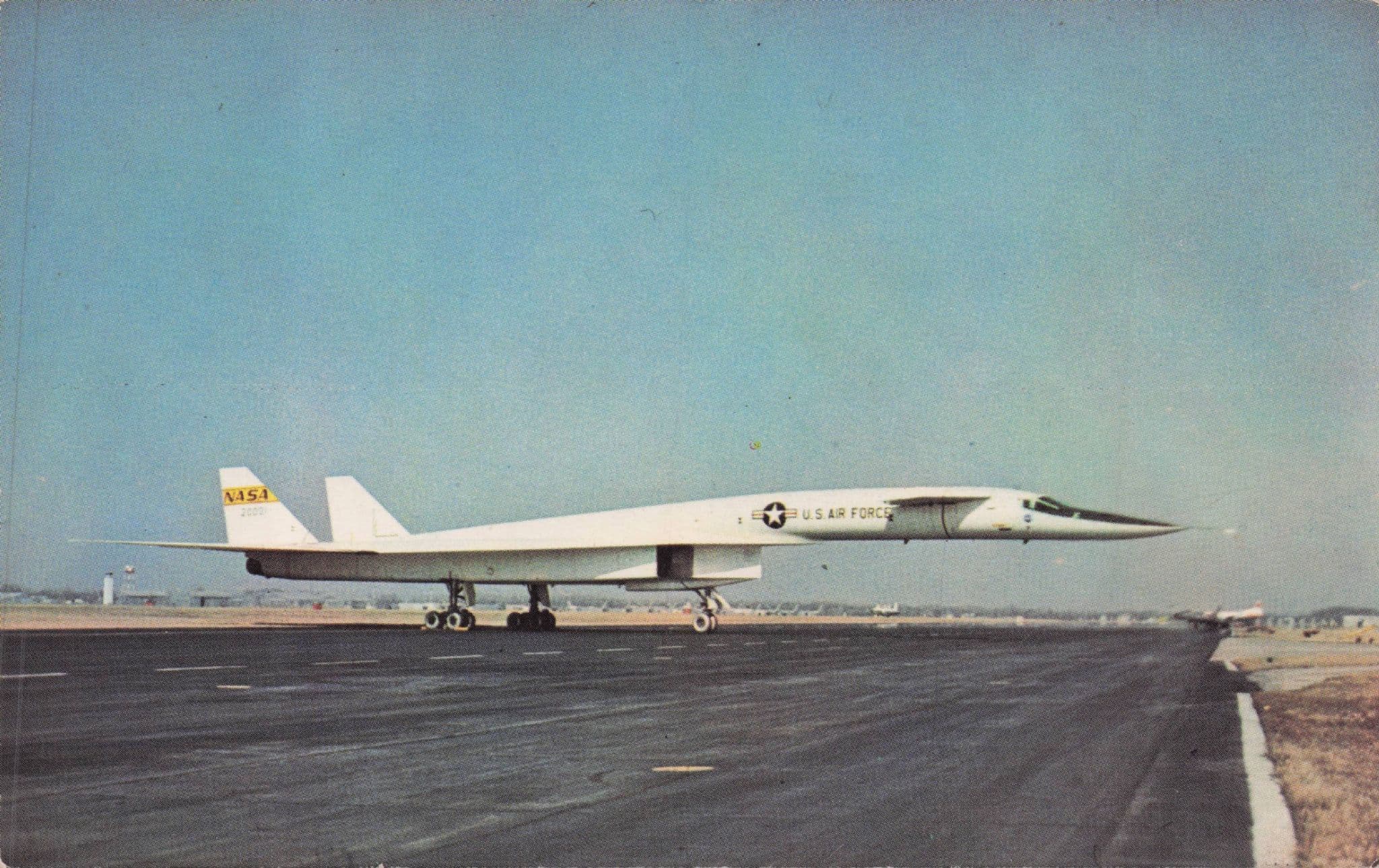 North American XB-70 Valkyrie US Air Force High Altitude Bomber Plane Postcard