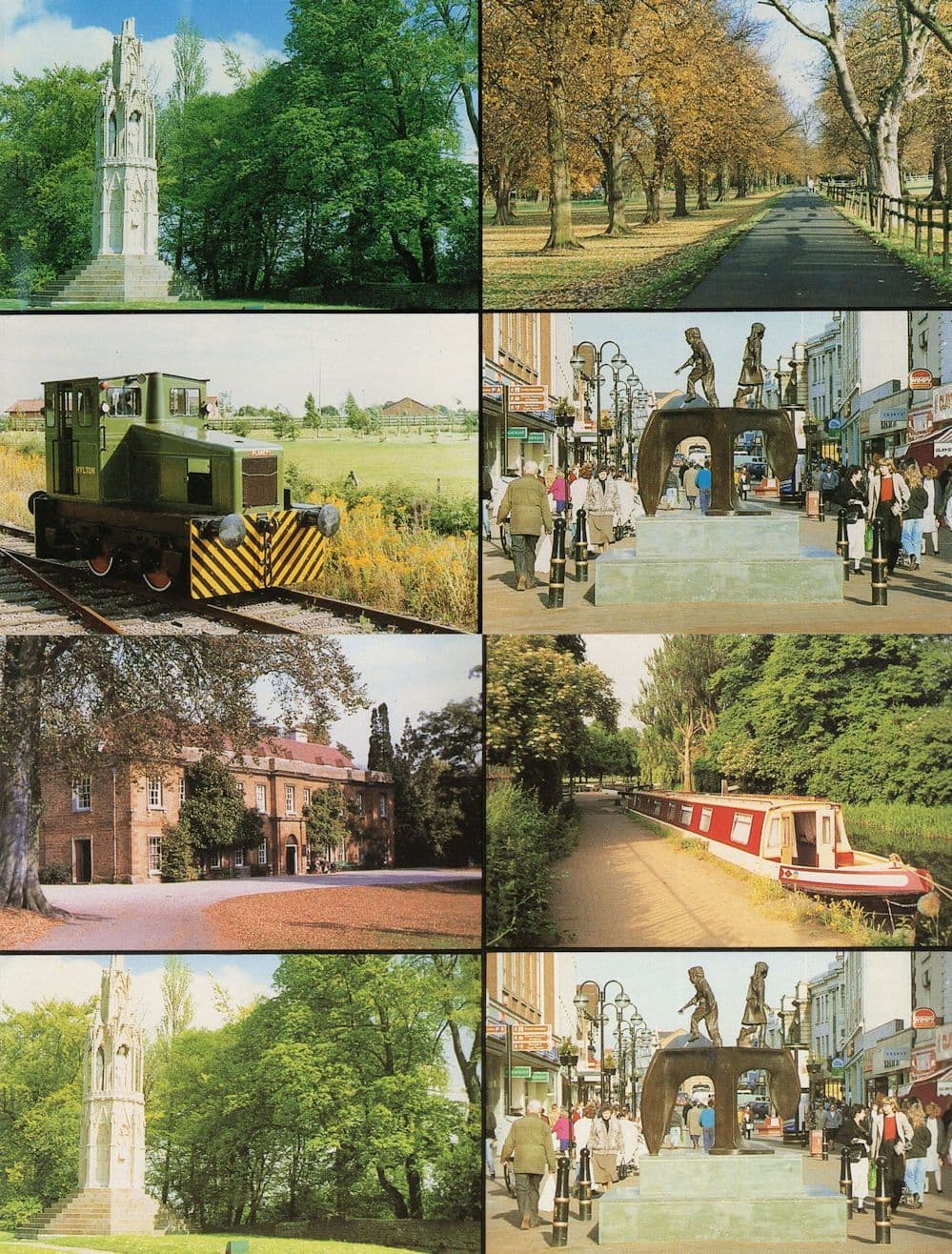 Northampton Wimpy 1990s Burger Restaurant 2x Postcard