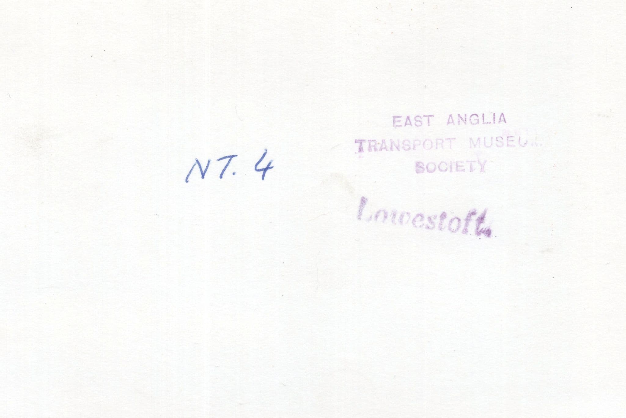 Norwich Vintage Bus Driver East Anglia Transport Society Old Photo