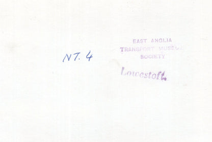 Norwich Vintage Bus Driver East Anglia Transport Society Old Photo
