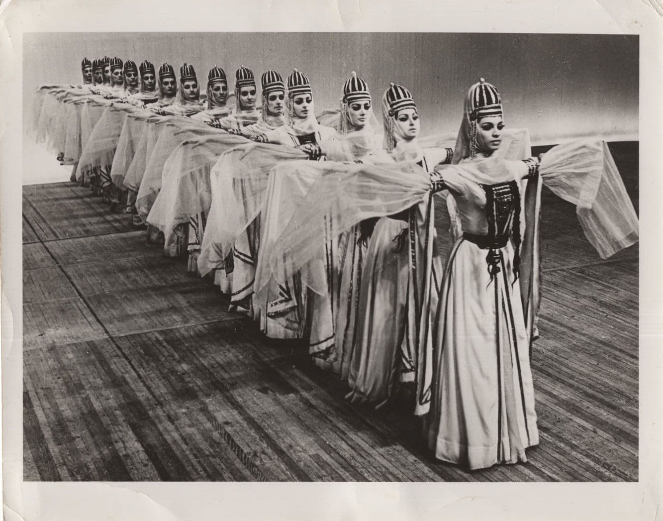 Nottingham Festival Vintage Egyptian Georgian Dancers 10x8 Press Photo