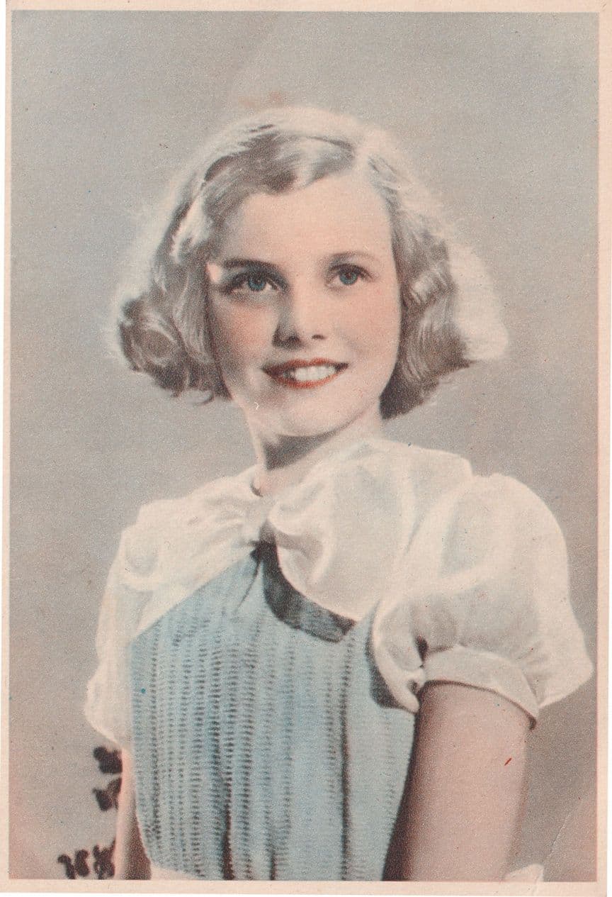 Nova Pilbeam Child Star Actress Antique Postcard