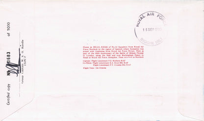NPW Hancock DFC Christopher Foxley Norris WW2 MULTI Hand Signed FDC