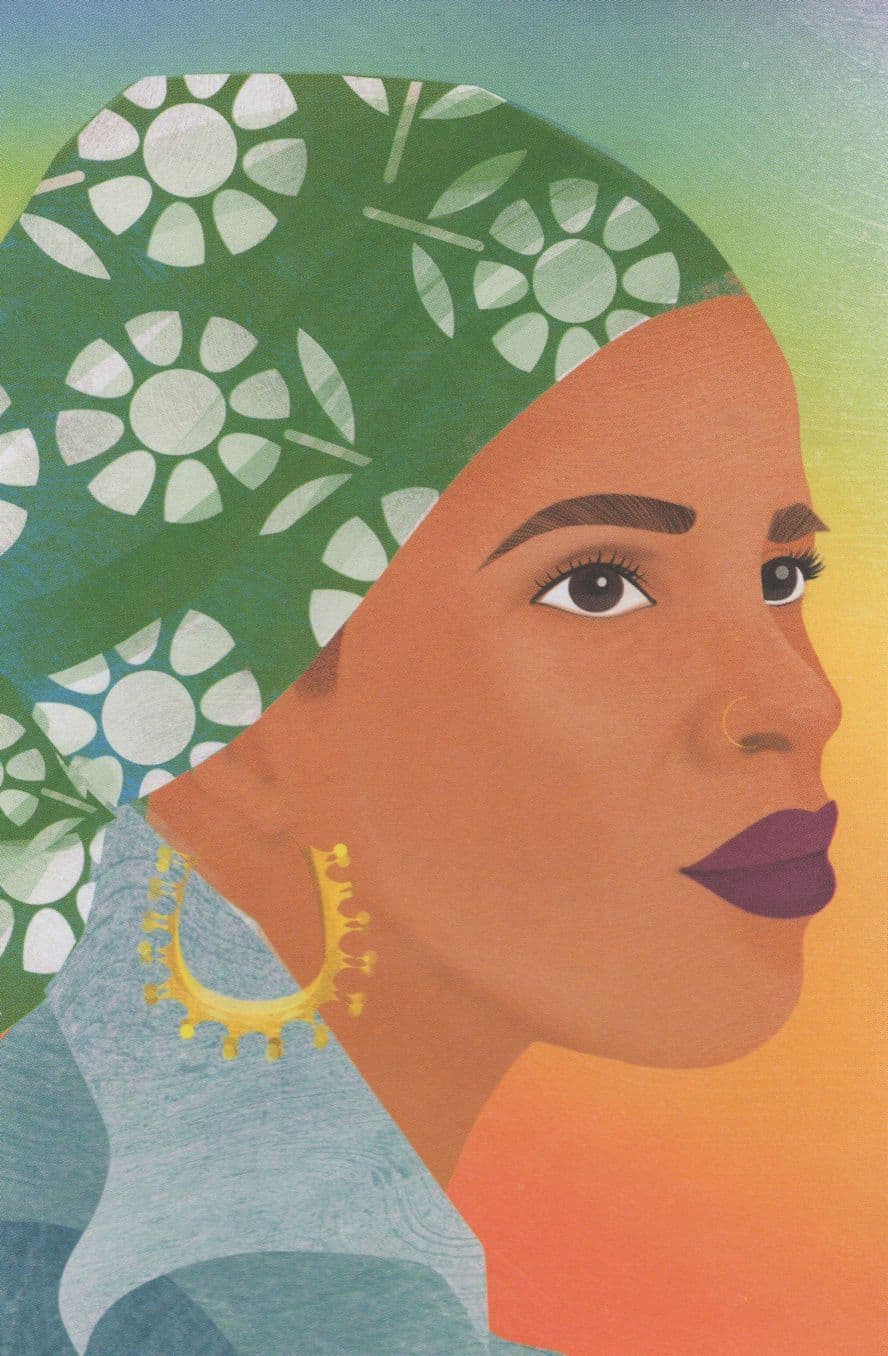 Ntozake Shange Black USA American Playright Poet Feminist Postcard