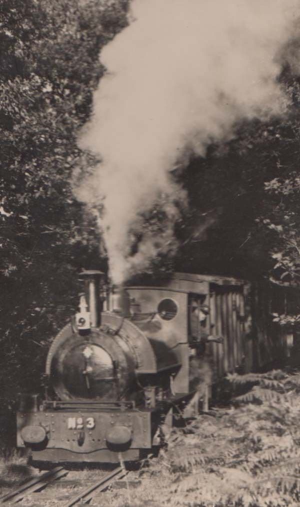 Number Engine 3 Train at Talyllyn Vintage Wales Railway Station RPC Postcard