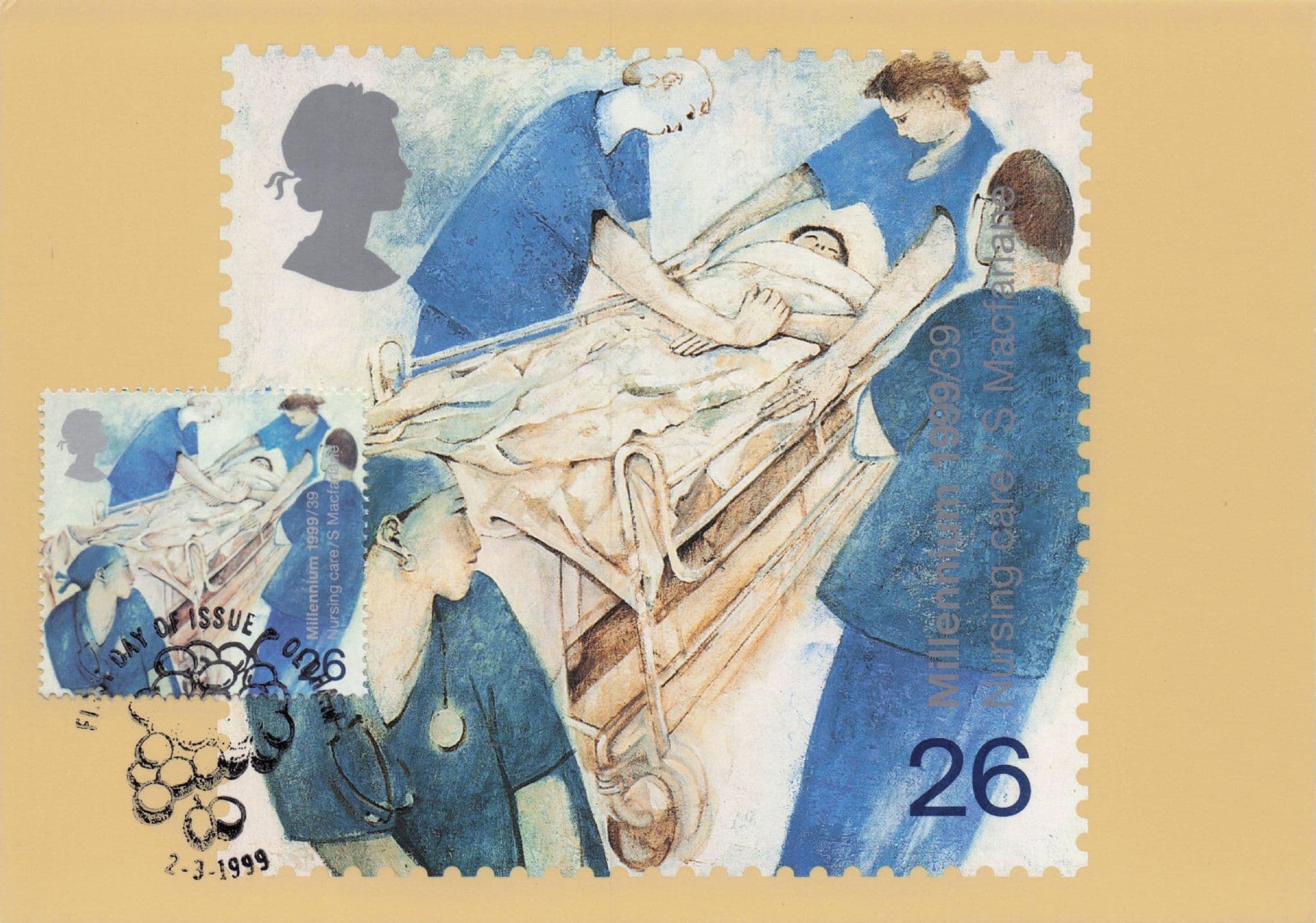 Nursing Care Medical Science Hospital FDC Postcard