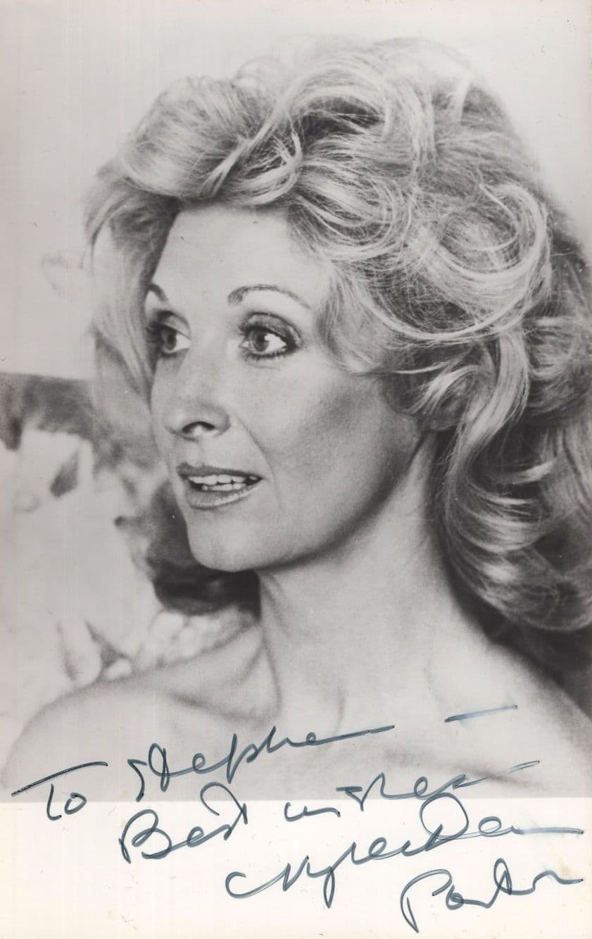 Nyree Dawn Porter The Forsythe Saga Vintage Hand Signed Photo