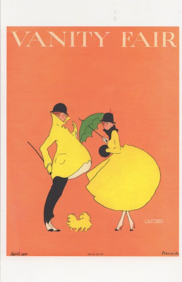 Obese Man Stomach vs WW1 Fashion Petticoat Comic Magazine Postcard