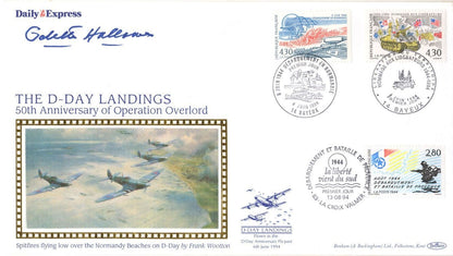 Odette Hallowes WW2 Resistance Hero Benham Hand Signed FDC Mint Purchased For ÔøΩ100