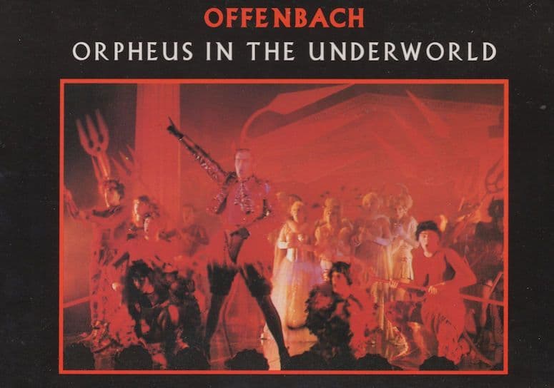 Offenbach Orpheus In The Underworld Double CD Advertising Postcard