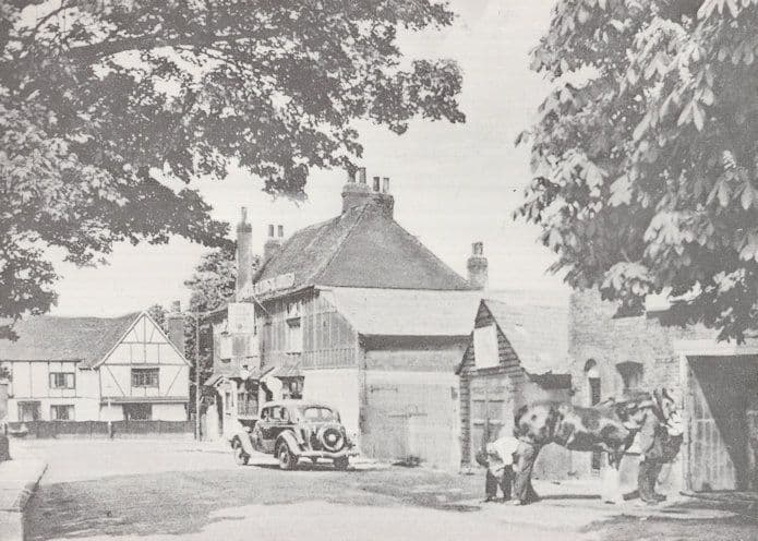 Old Forge Pub Ferry Street Northfleet Kent Real Photo Postcard