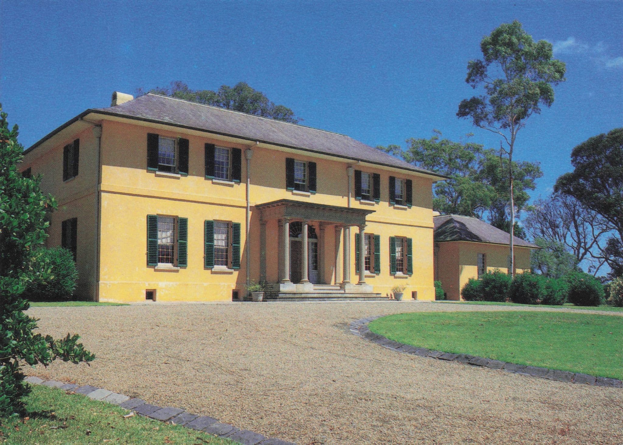Old Government House Parramatta NSW Australia Postcard