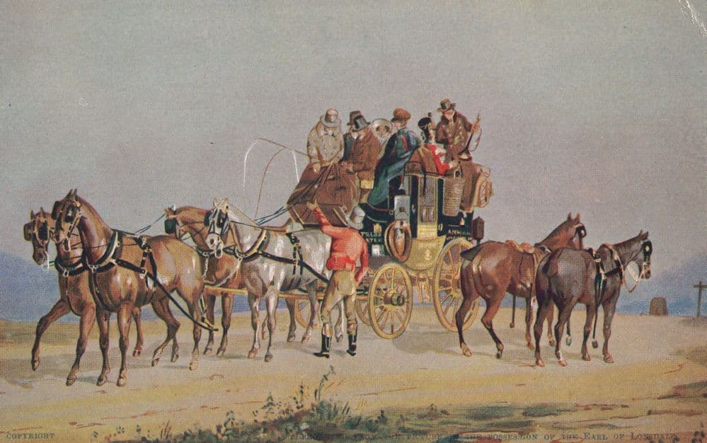 Olympia Horse Show London 1912 Antique Advertising Postcard