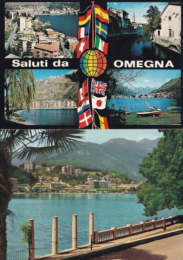Omegna Italy 2x Postcard s