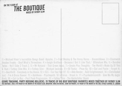 On The Floor at The Boutique Live With Fatboy Slim Postcard