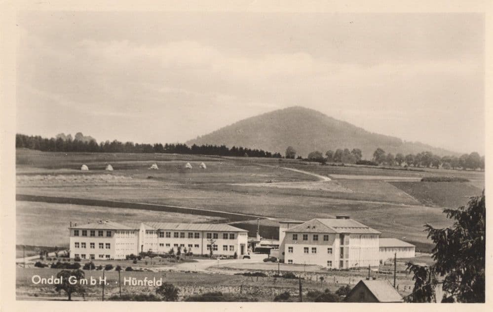 Ondal GMBH Hunfeld Rare German Vintage Postcard