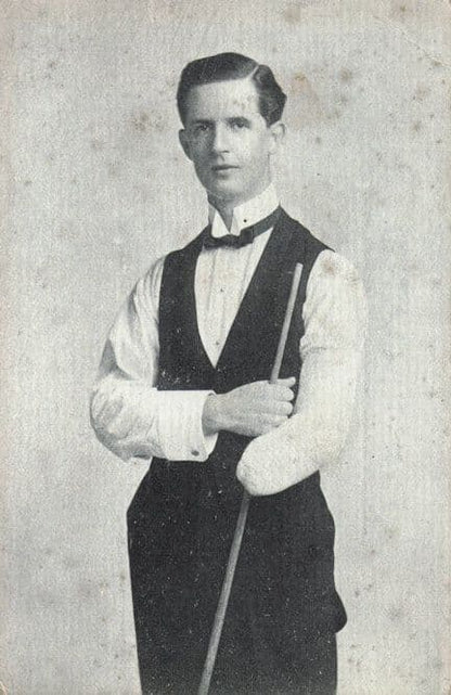 One Handed Old Pool Champion Old Photo Postcard & More