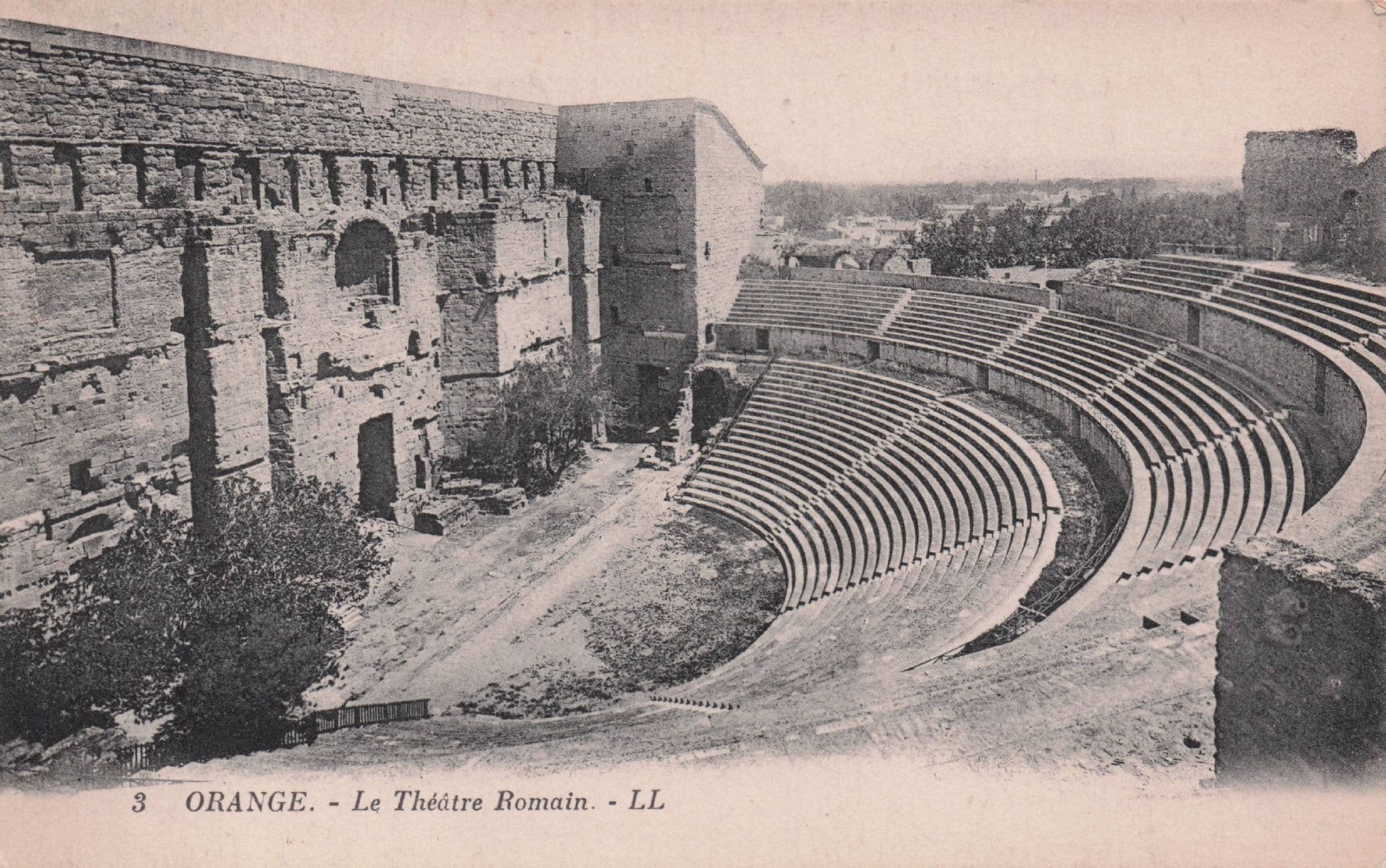 Orange Roman Theatre Romain Antique France Postcard