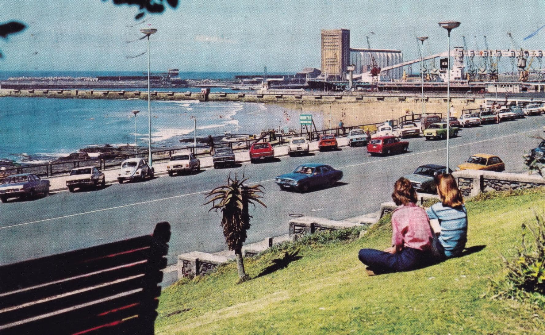 Orient Beach Eastern Cape South Africa Airlines Postcard