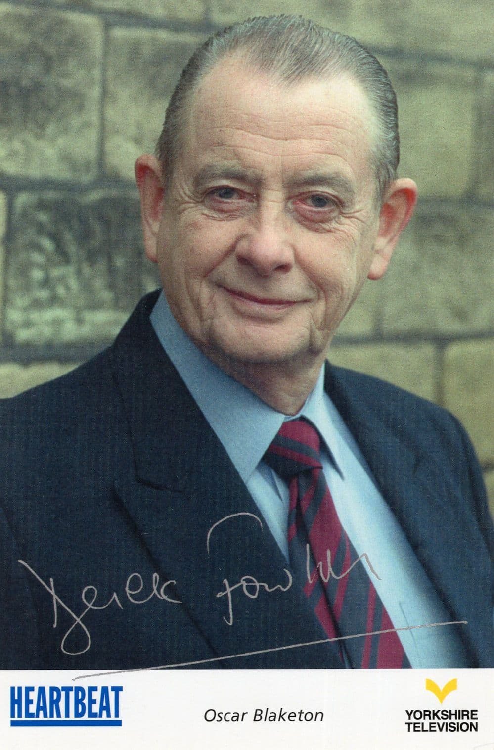 Oscar Blaketon Heartbeat Pre Printed Signed Cast Card Photo