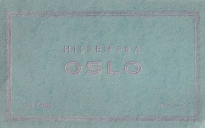 Oslo Slottat University Holres Hus Market 16x Norway Real Photo Postcard Book & MORE