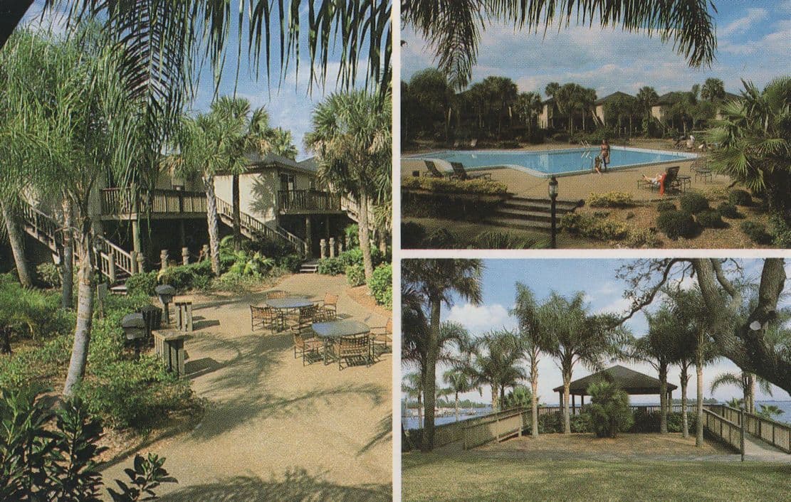 Oyster Pointe Bay Resort Indian River County Florida USA Postcard