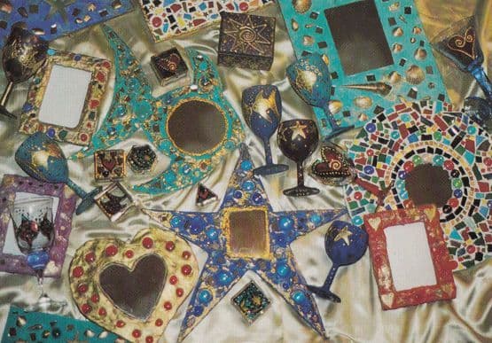 Pagan New Age Magic Chalice Goblet Love Spell Heart Mirrors Advertising Postcard