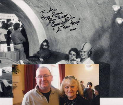Pam Rose as Leesub Sirlin Star Wars 10x8 Hand Signed Autograph & COA Photo