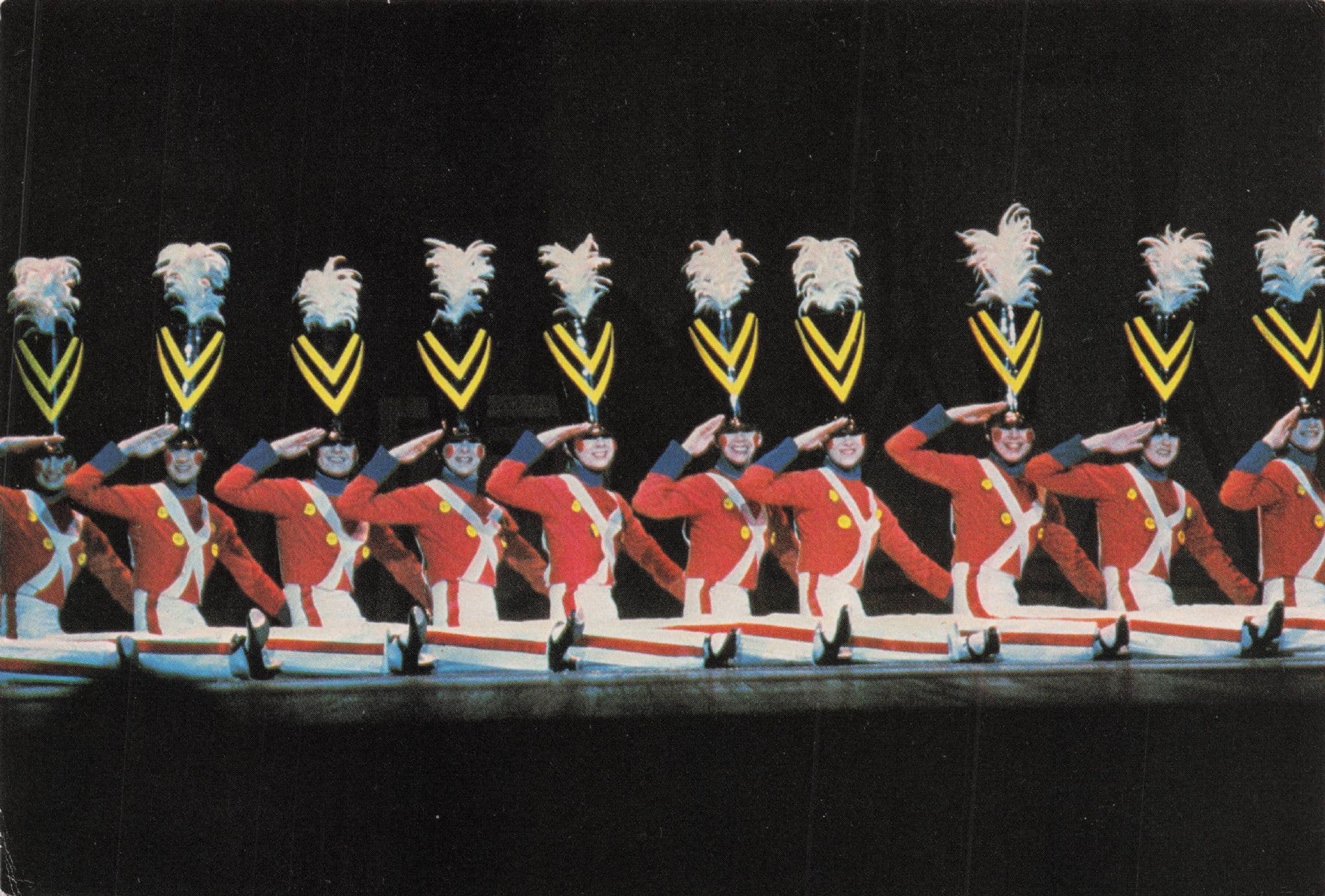 Parade Of The Wooden Soldiers Radio City New York Theatre Postcard