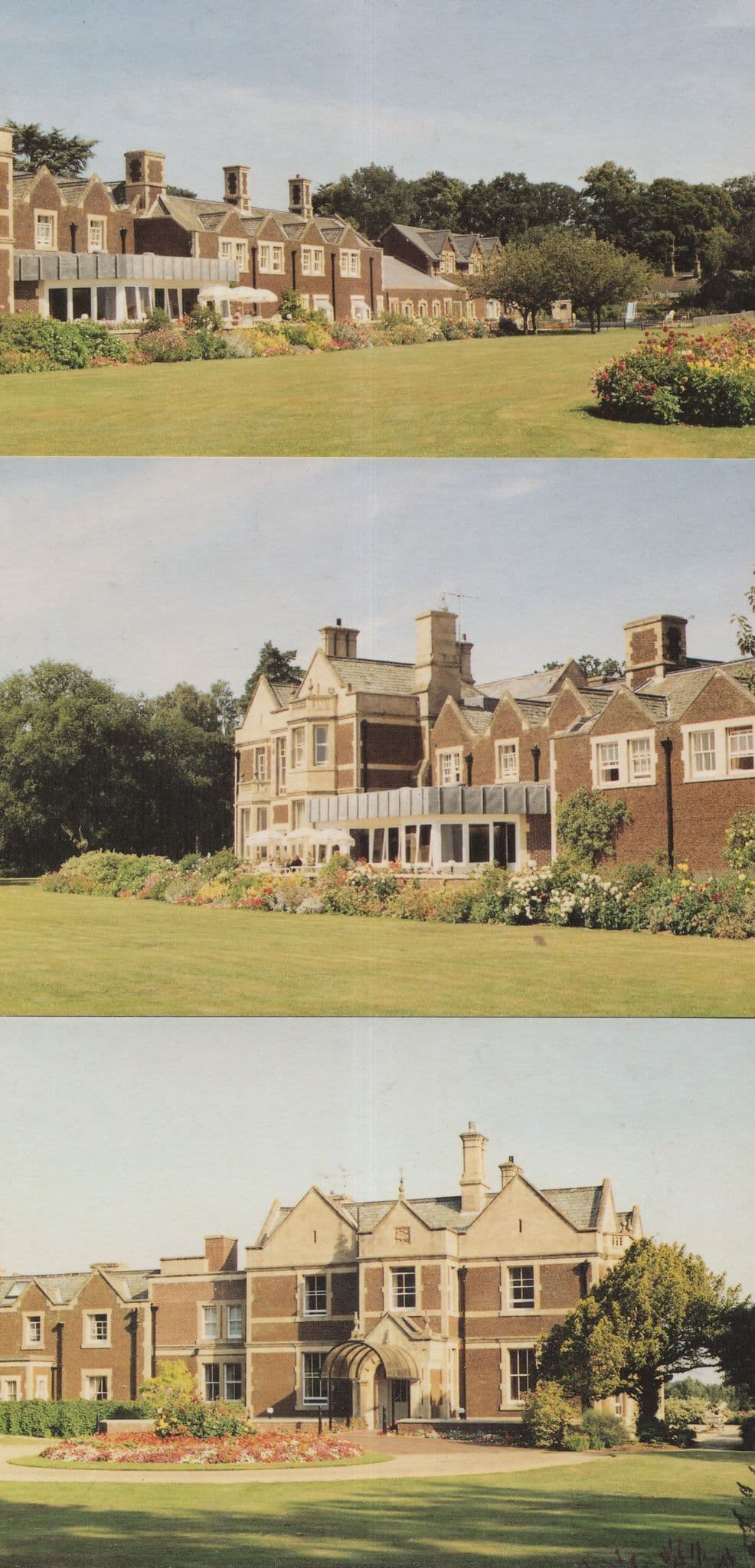 Park House Sandringham Norfolk 3x Guest Postcard s