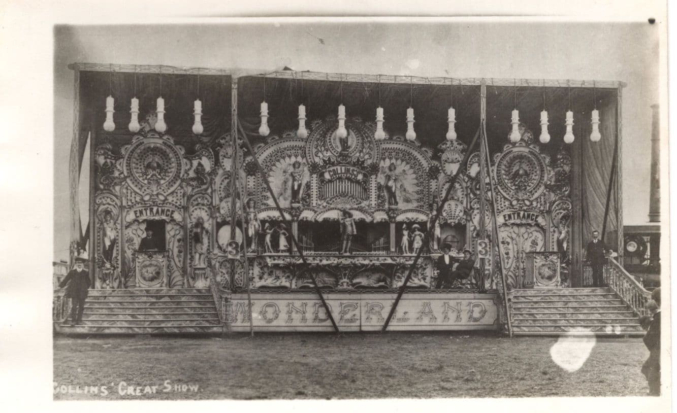 Pat Collins No 1 Fairground Wonderland Great Show PB Postcard Photo