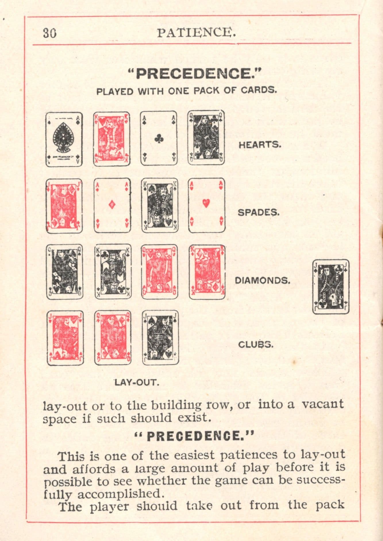 Patience Waddington 1924 First Edition Card Games Orient Lines Ship Book