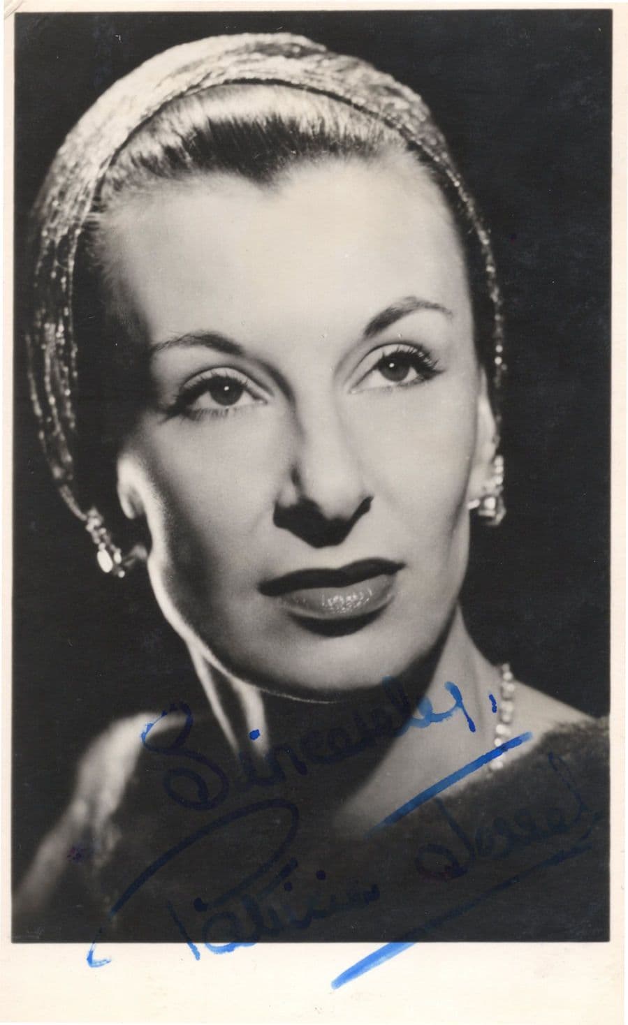 Patricia Jessell The Prisoner City Of The Dead Hand Signed Photo