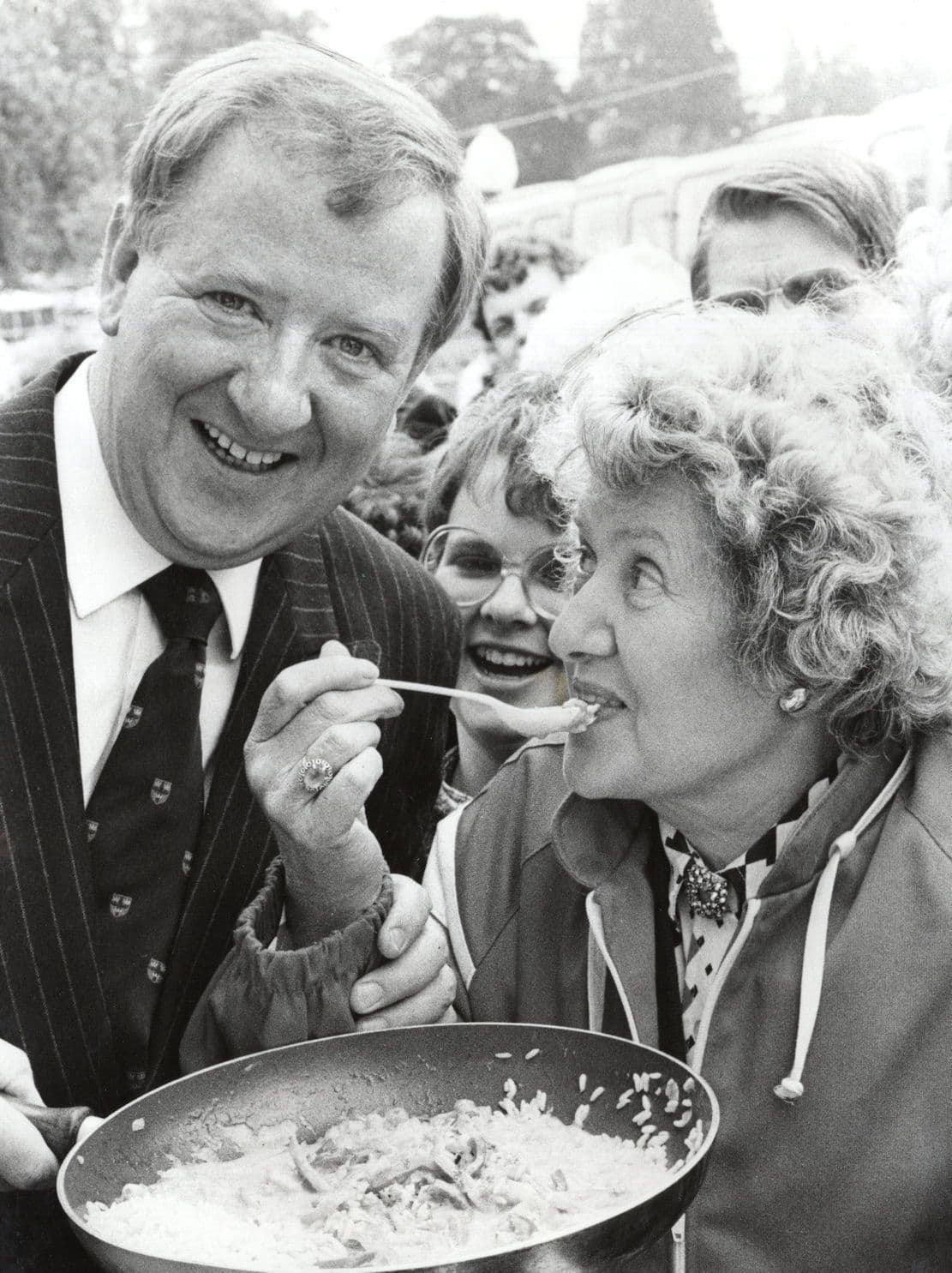 Patrick Anthony Anglia TV Newsreader at Lilford Kent Festival Show Press Photo