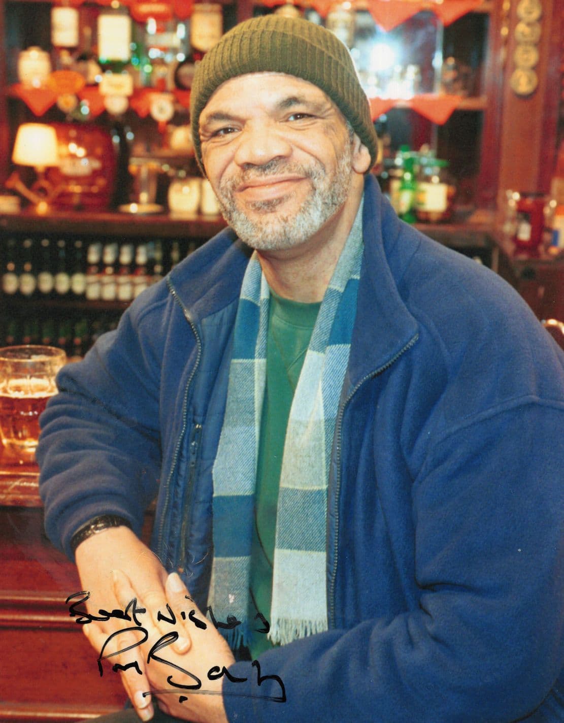 Paul Barber as Denzil Only Fools & Horses LARGE 10x8 Hand Signed Photo