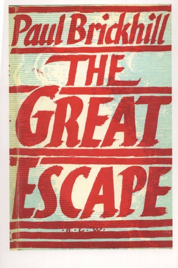 Paul Brickhill The Great Escape 1954 Book Postcard