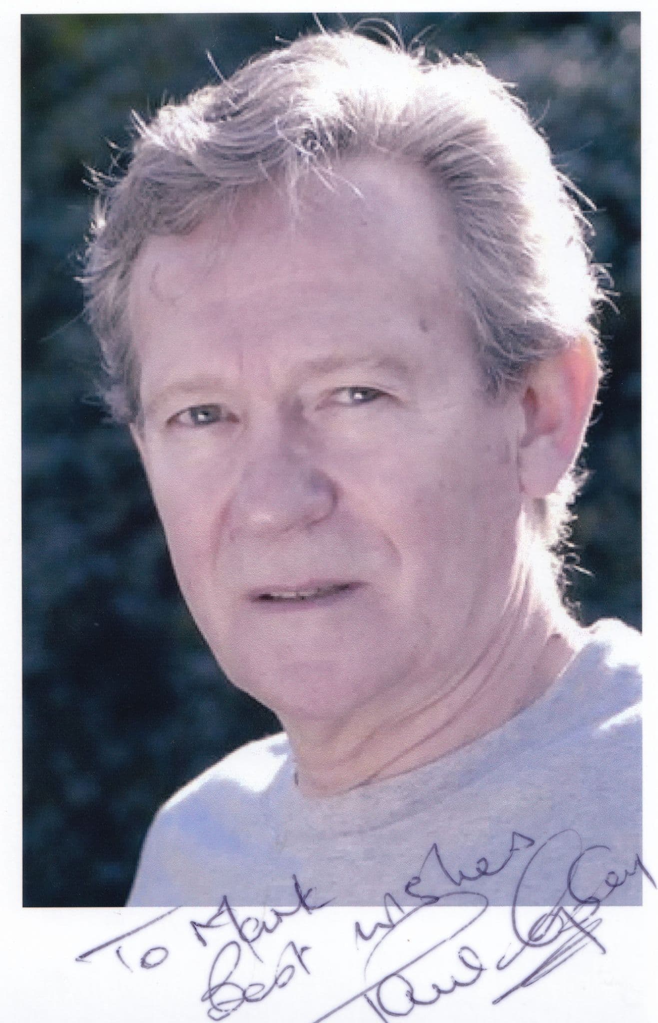 Paul Copley Shameless Hornblower 2x Hand Signed Photo Autograph s
