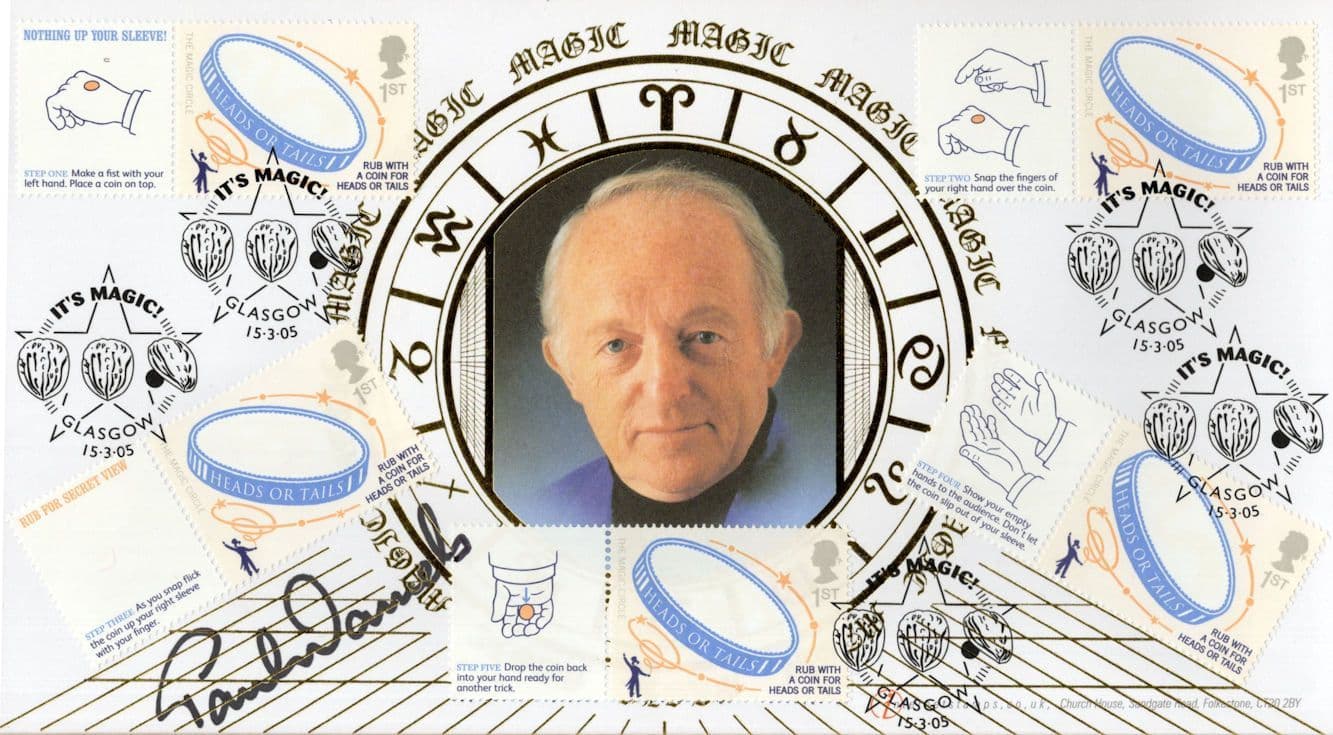 Paul Daniels Magician LIMITED TO 50 OFFICIAL Hand Signed FDC