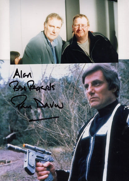 Paul Darrow Of Blake's 7 Seven 10x8 Hand Signed Autograph & COA Photo