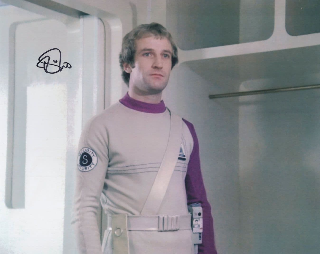 Paul Jerricho Space 1999 Large Hand Signed Photo