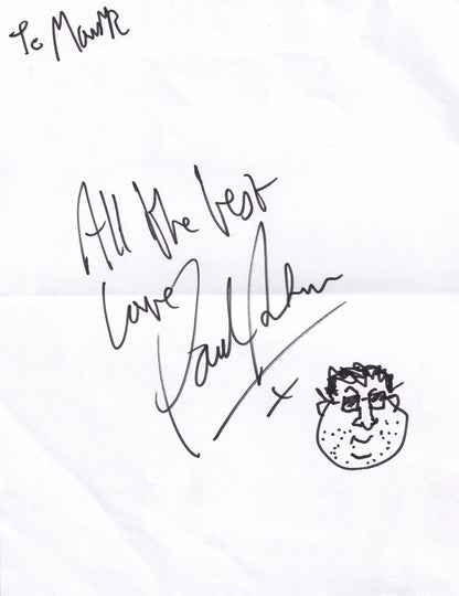 Paul Putner & Vincent Marzello Little Britain US President 2x Autograph s