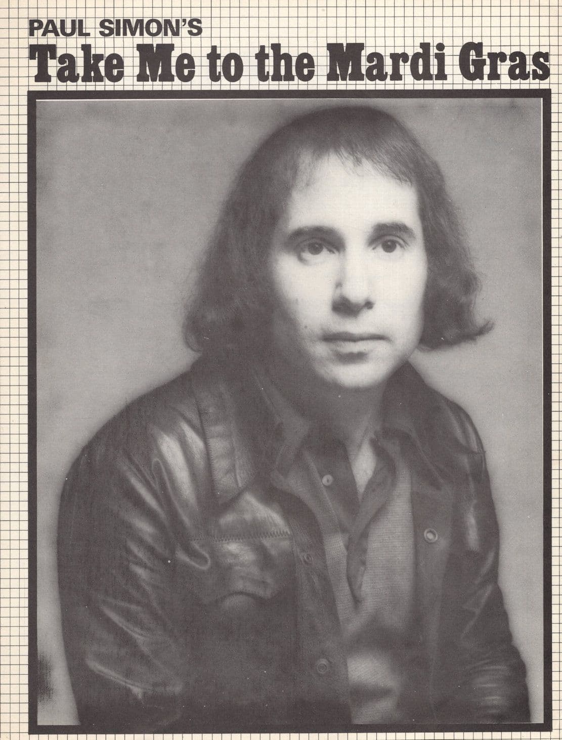 Paul Simon Take Me To The Mardi Gras Sheet Music