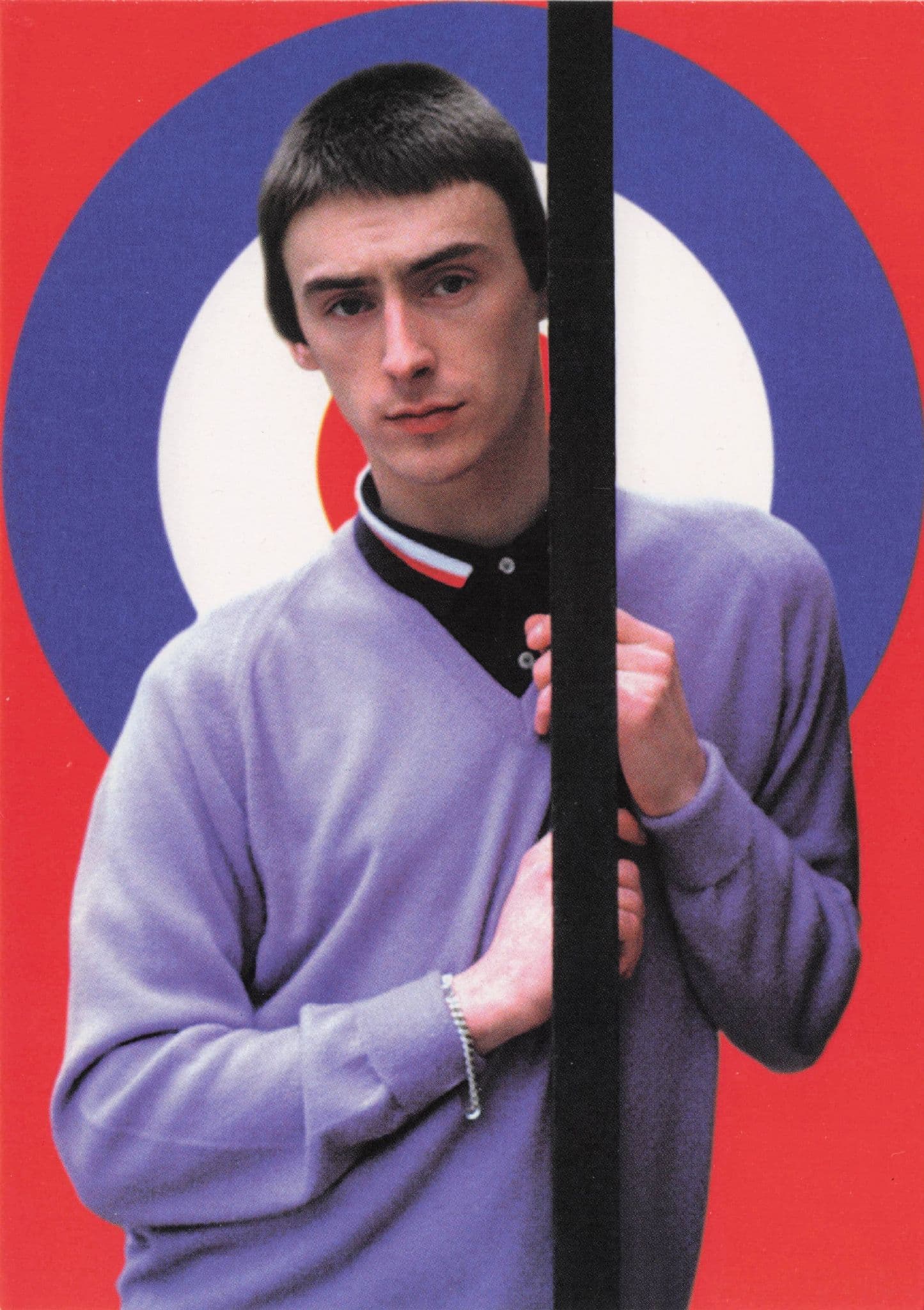 Paul Weller The Jam In Amazing Mods Fashion Pyramid Live In Concert Postcard