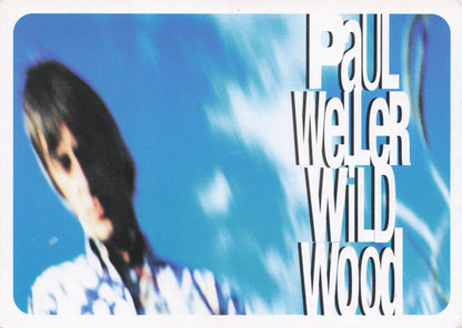Paul Weller Wild Wood CD Launch Advertising Postcard
