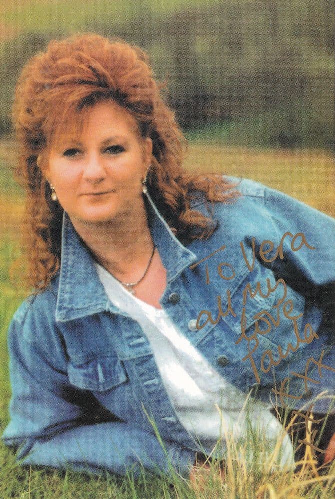 Paula MacAskill Scottish Pop Singer Hand Signed Photo