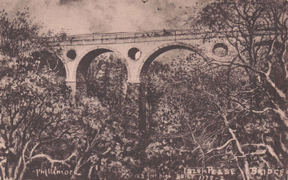 Pease Bridge Fort Erie Phillimore 1779 Construction Scottish Postcard