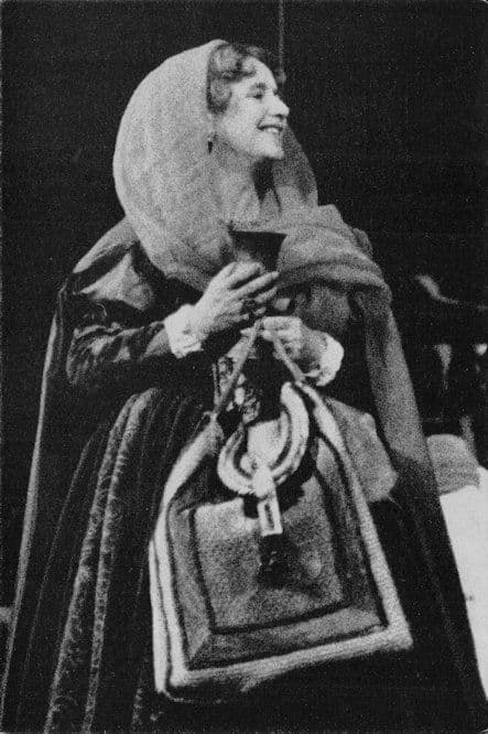 Peggy Ashcroft as Emilia in Othello Shakespeare Play Company Old Postcard