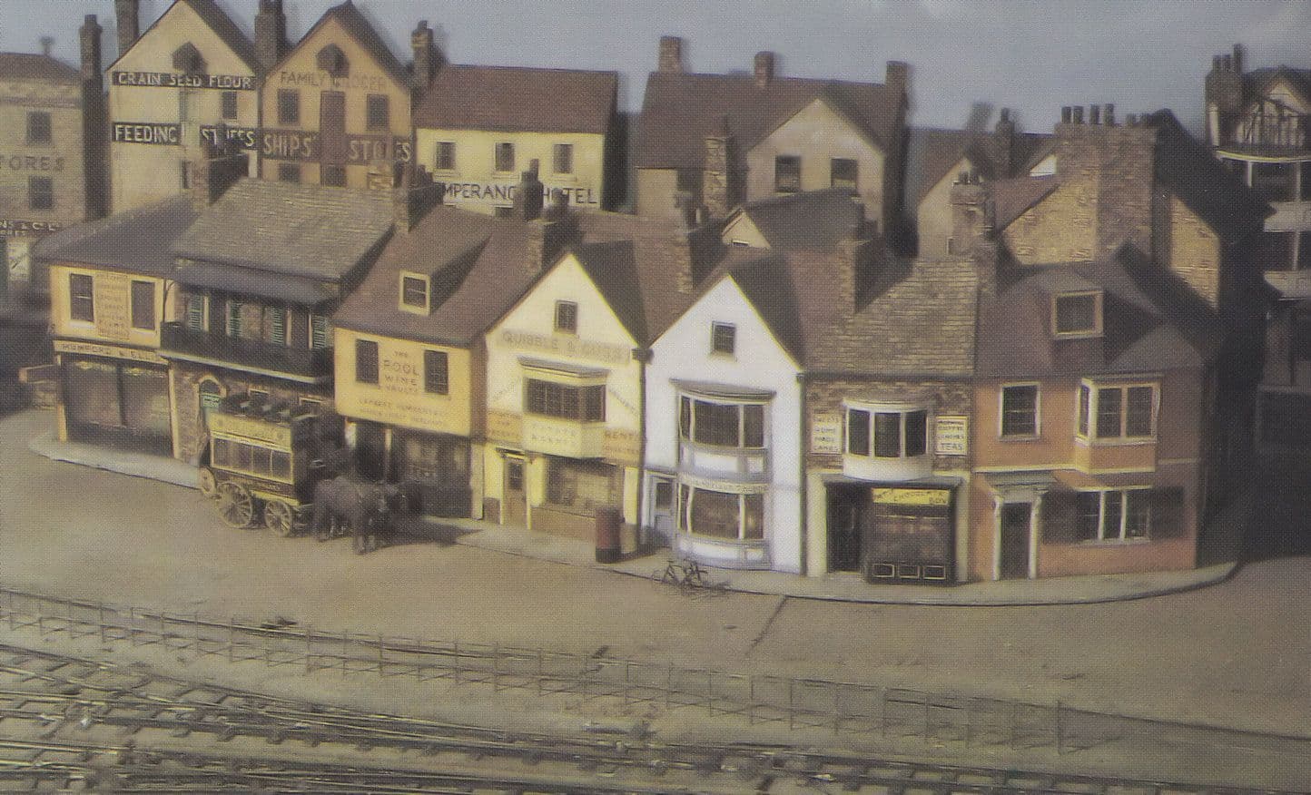 Pendon Museum Oxon Madder Valley Model Transport Postcard